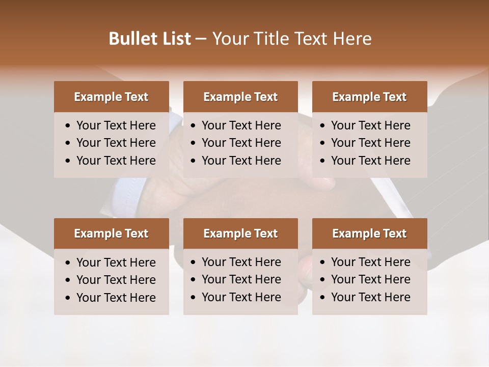 Agree Job Business PowerPoint Template