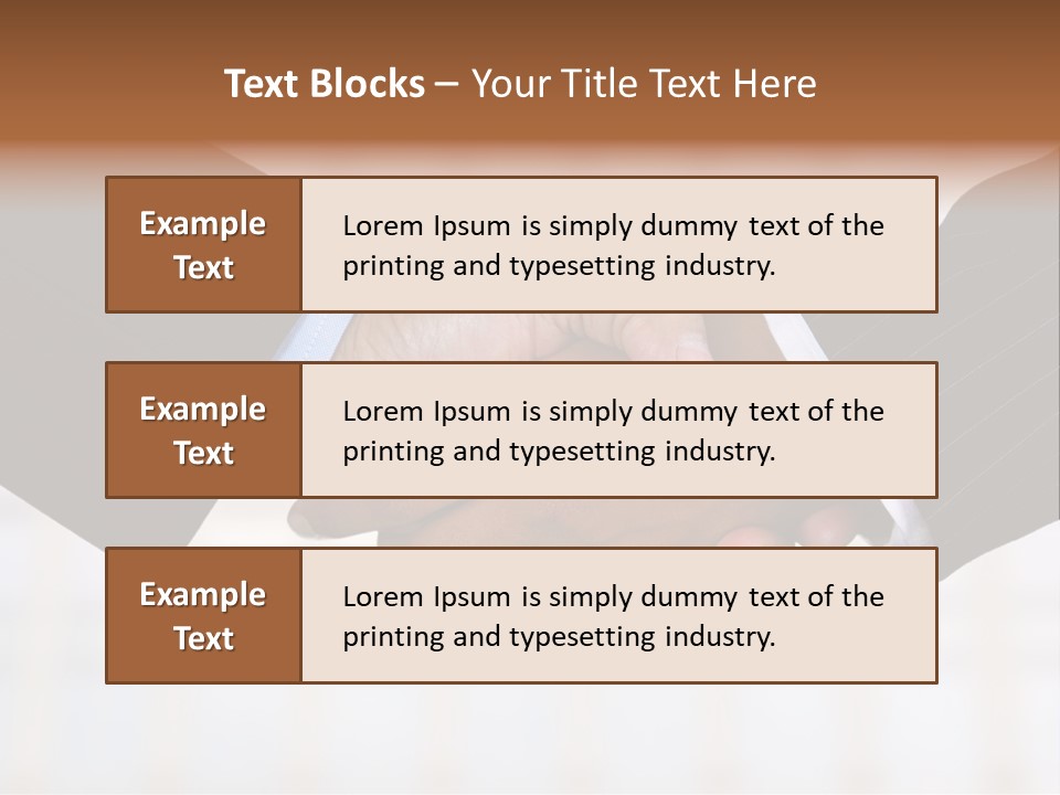 Agree Job Business PowerPoint Template