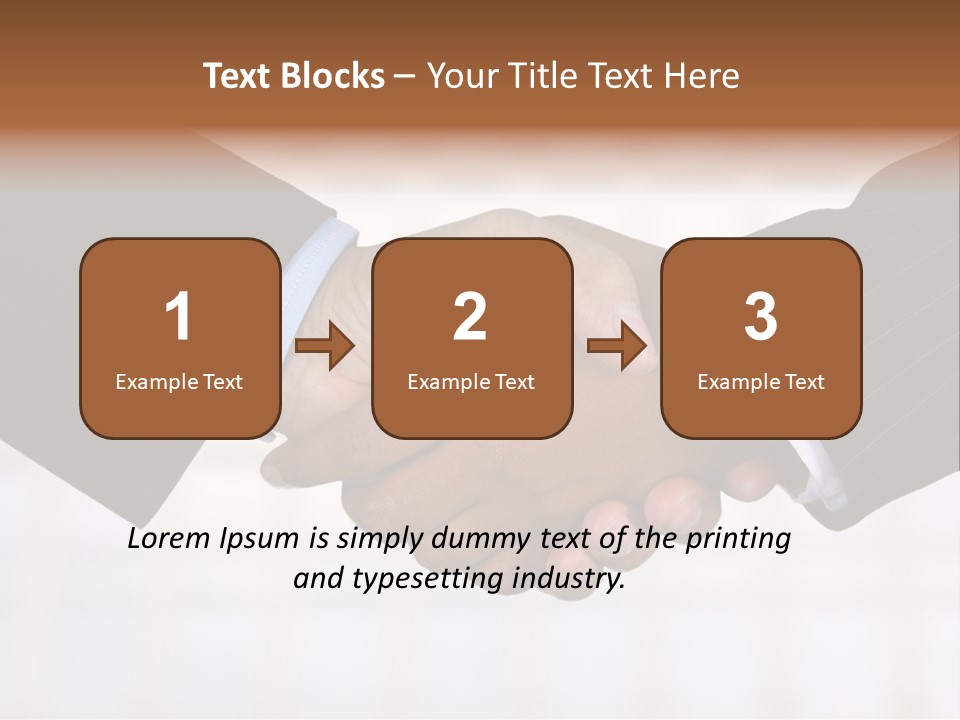 Agree Job Business PowerPoint Template