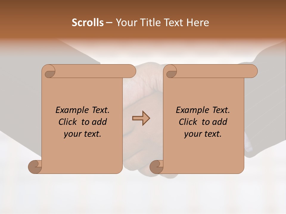 Agree Job Business PowerPoint Template