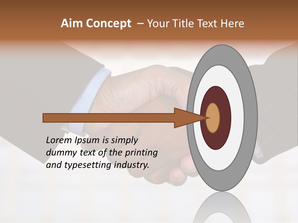 Agree Job Business PowerPoint Template