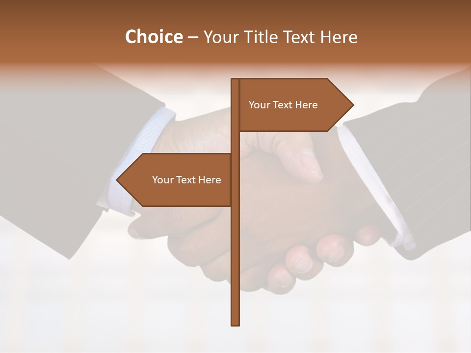 Agree Job Business PowerPoint Template