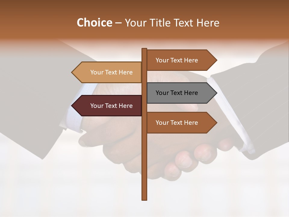 Agree Job Business PowerPoint Template