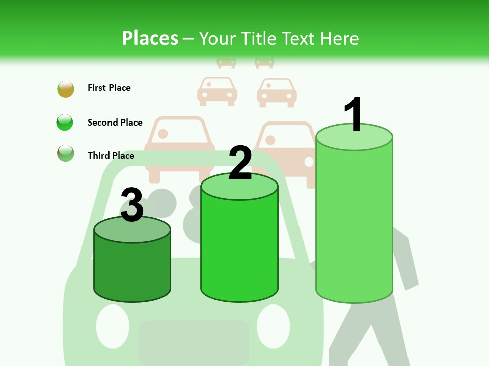 Routine White Schedule PowerPoint Template