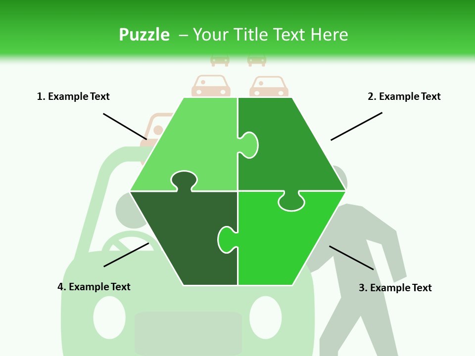 Routine White Schedule PowerPoint Template