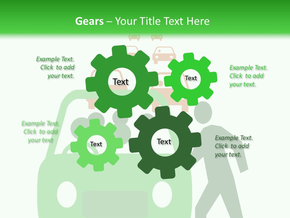 Routine White Schedule PowerPoint Template