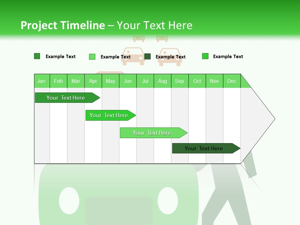 Routine White Schedule PowerPoint Template
