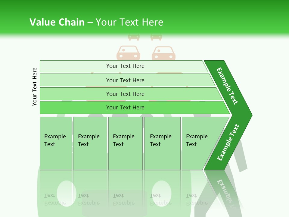Routine White Schedule PowerPoint Template