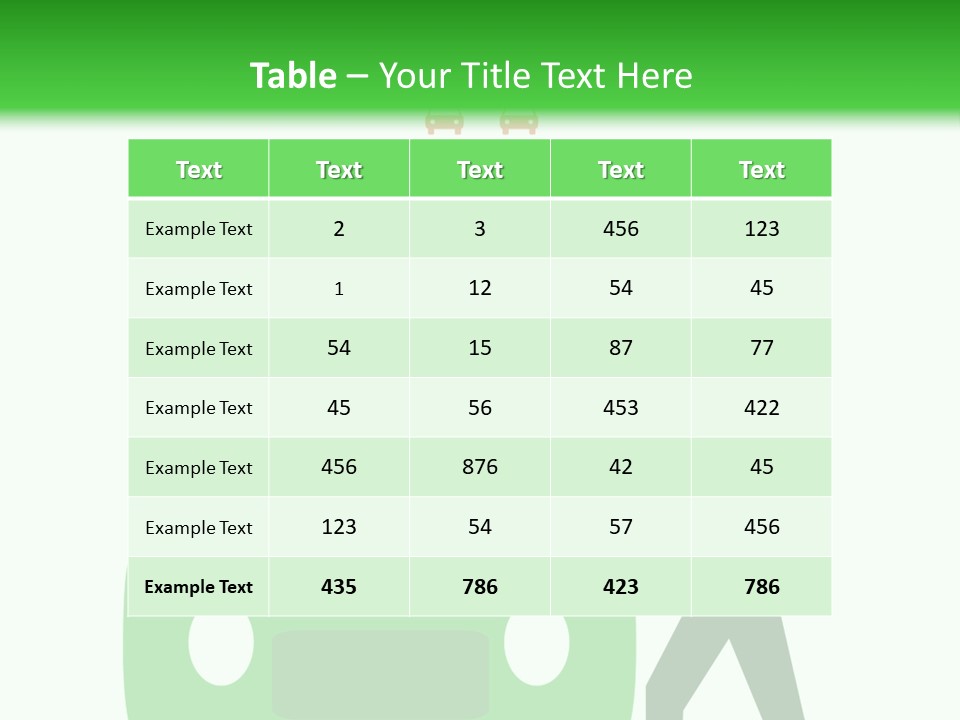 Routine White Schedule PowerPoint Template