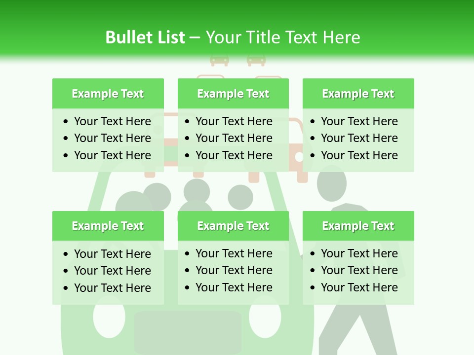 Routine White Schedule PowerPoint Template