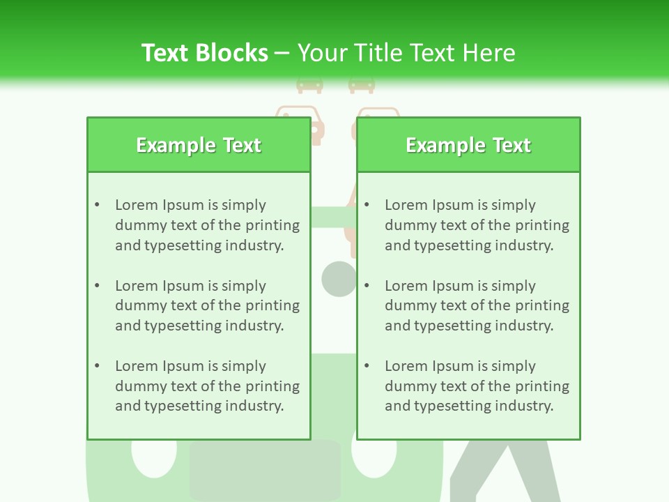 Routine White Schedule PowerPoint Template