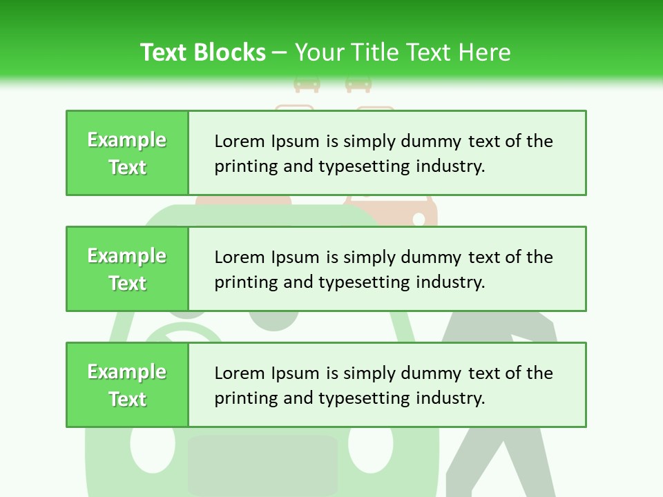 Routine White Schedule PowerPoint Template