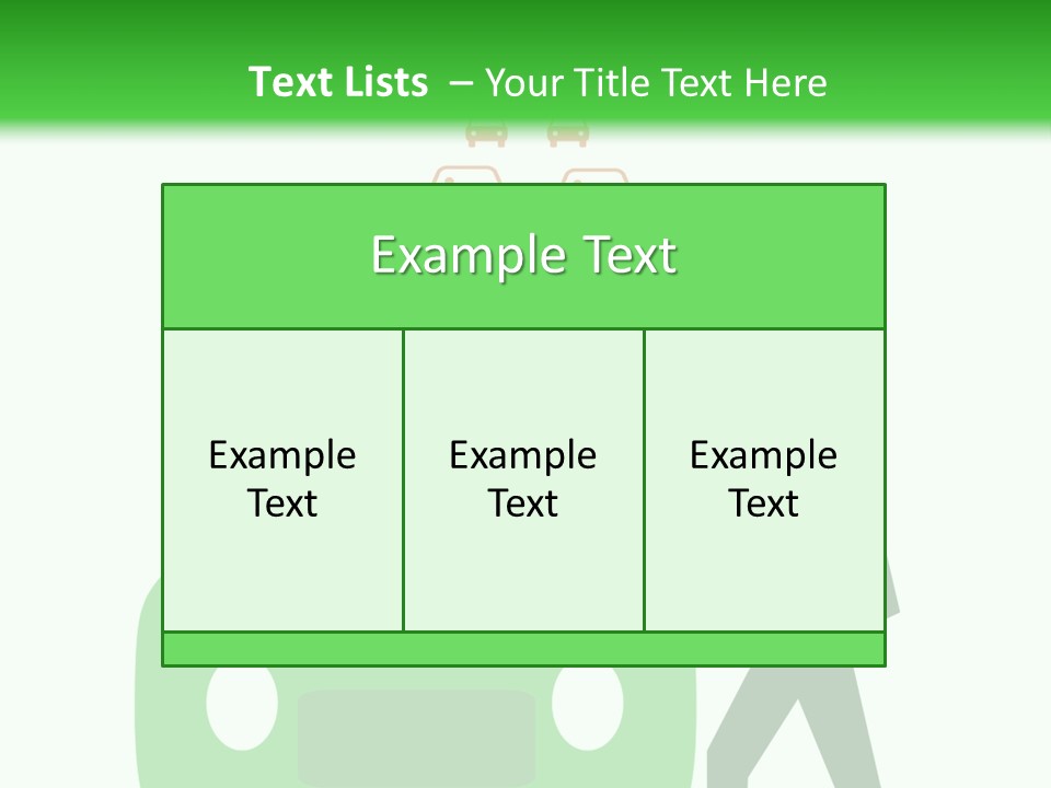 Routine White Schedule PowerPoint Template