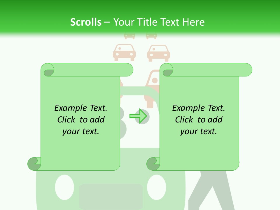 Routine White Schedule PowerPoint Template