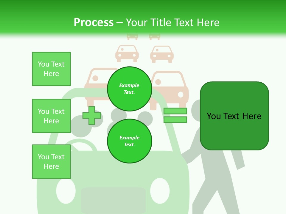 Routine White Schedule PowerPoint Template