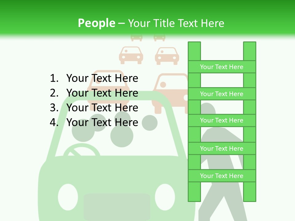 Routine White Schedule PowerPoint Template