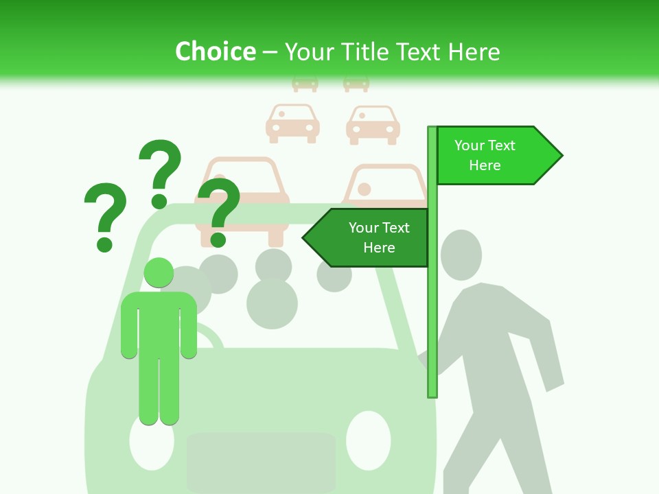 Routine White Schedule PowerPoint Template