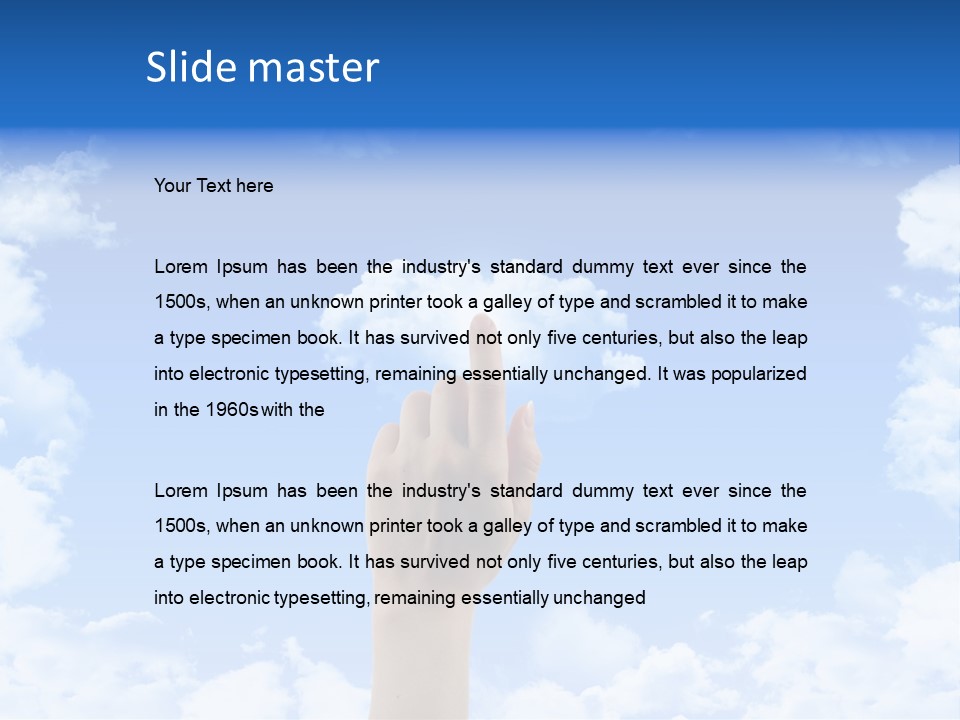 Entrepreneur Confident Guy PowerPoint Template