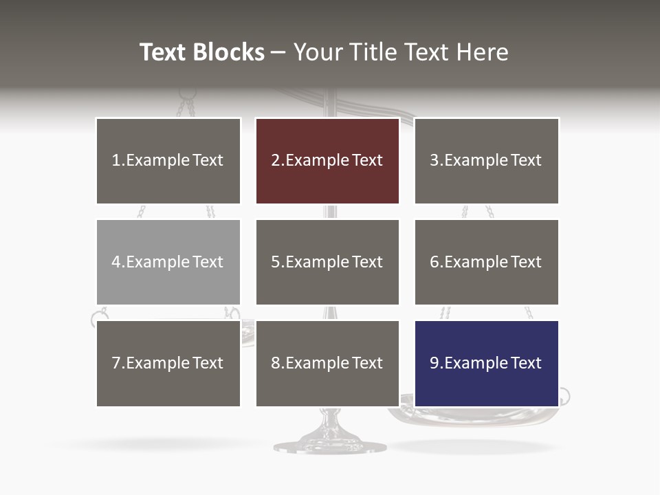 Weight Judge Law PowerPoint Template