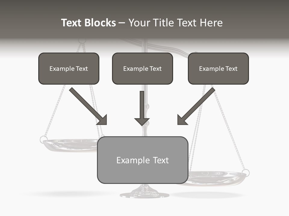 Weight Judge Law PowerPoint Template