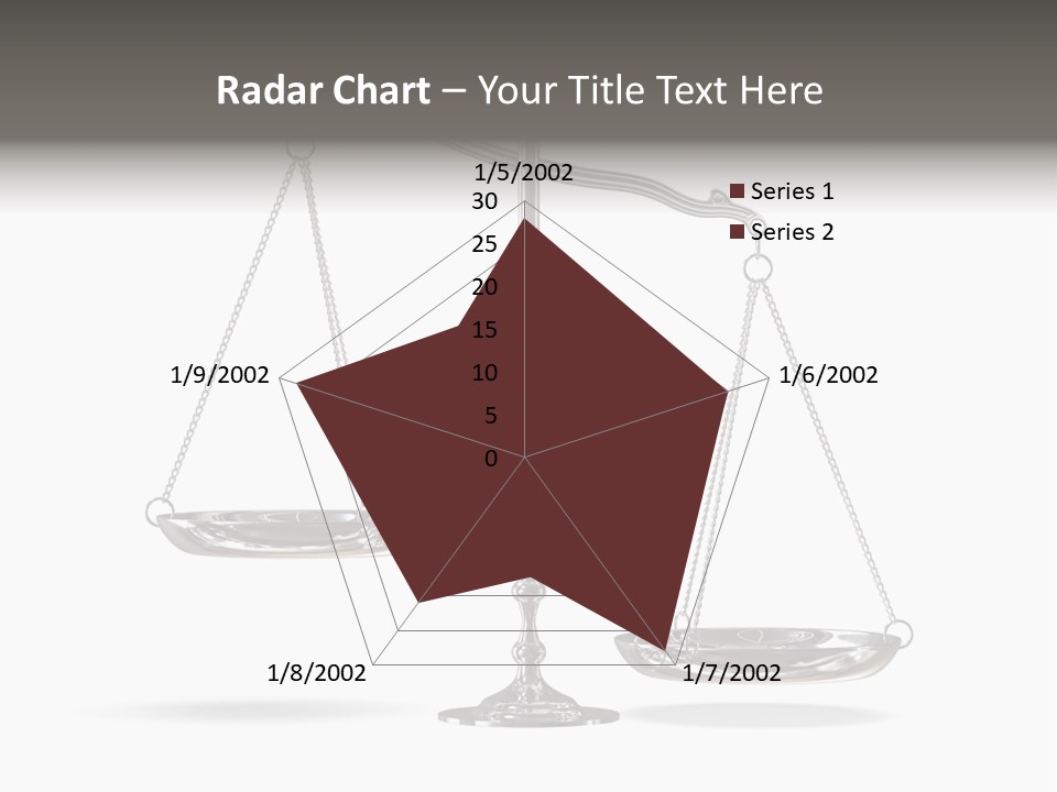 Weight Judge Law PowerPoint Template