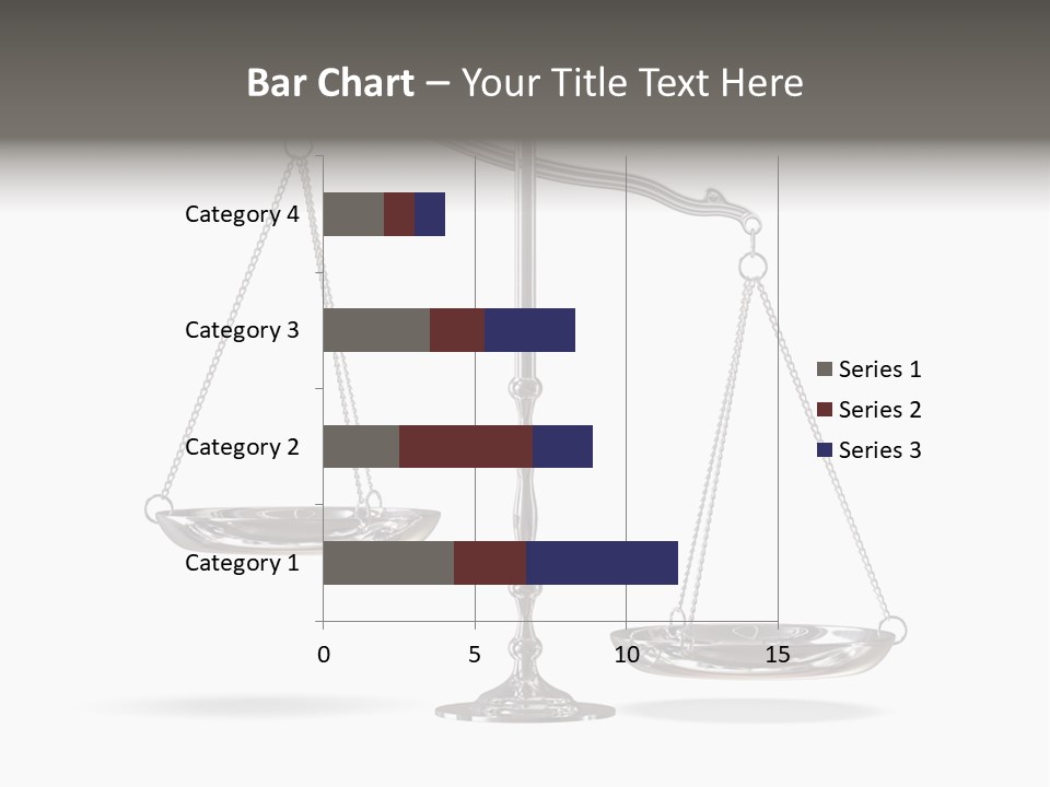 Weight Judge Law PowerPoint Template