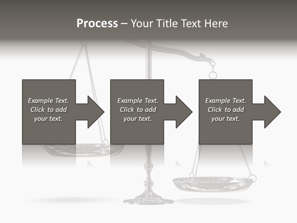 Weight Judge Law PowerPoint Template