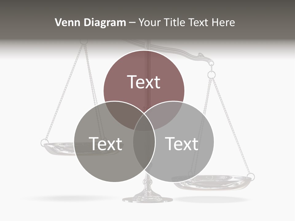 Weight Judge Law PowerPoint Template