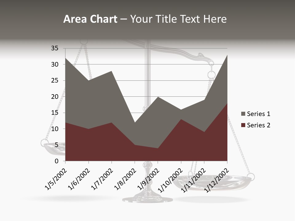 Weight Judge Law PowerPoint Template
