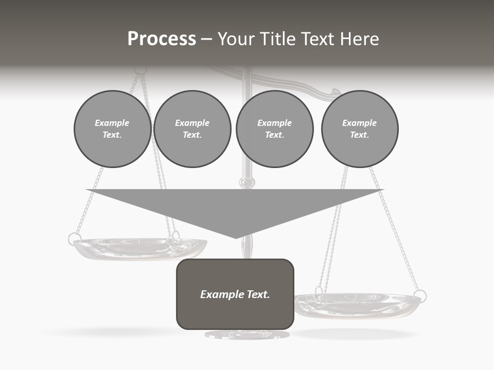 Weight Judge Law PowerPoint Template