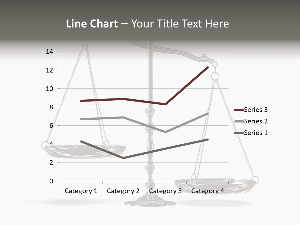 Weight Judge Law PowerPoint Template