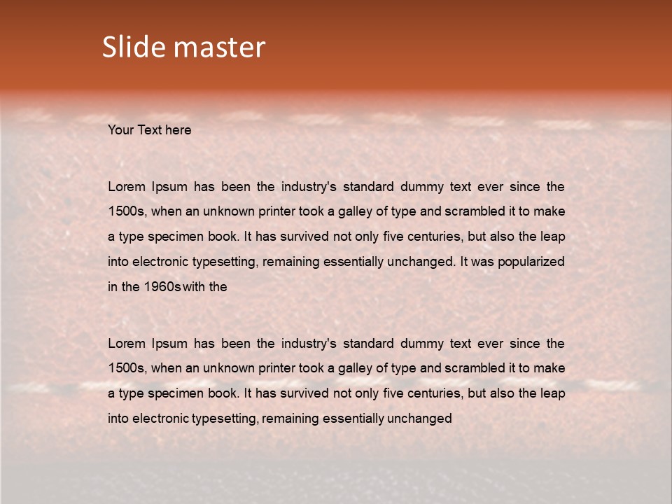 Cover Luxury Template PowerPoint Template