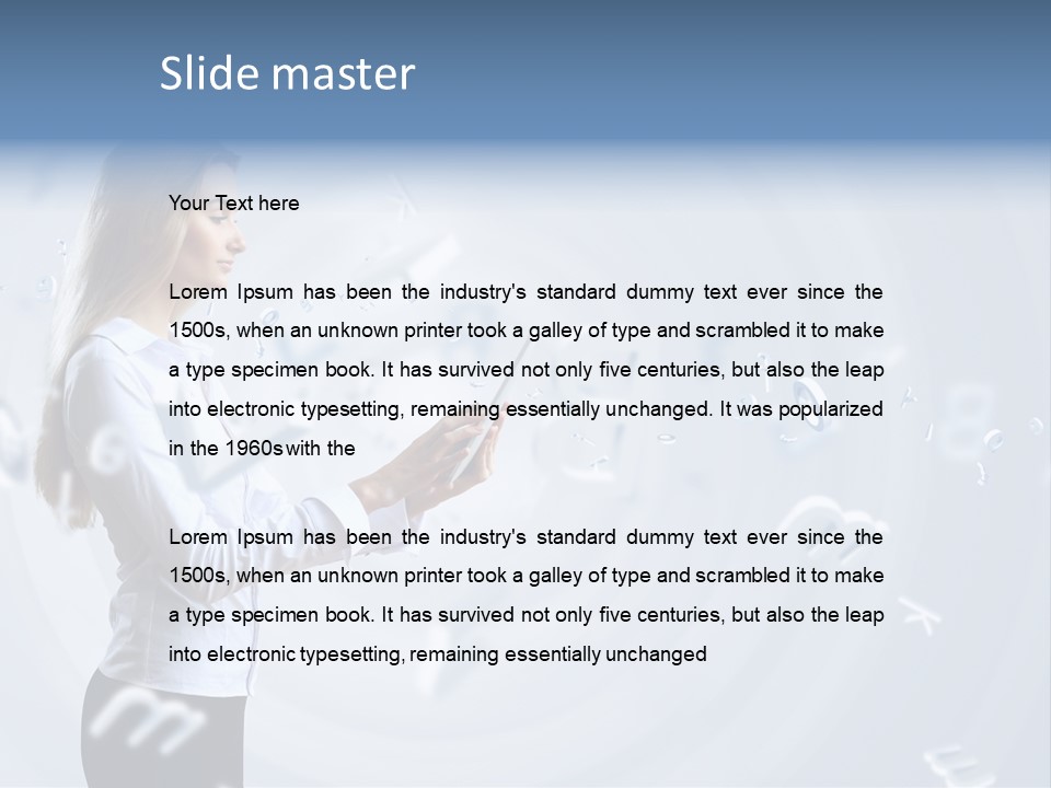 Human Communication Message PowerPoint Template