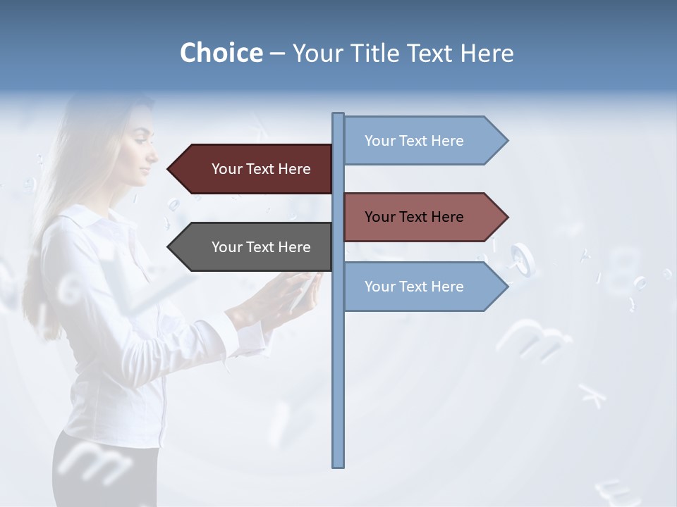 Human Communication Message PowerPoint Template