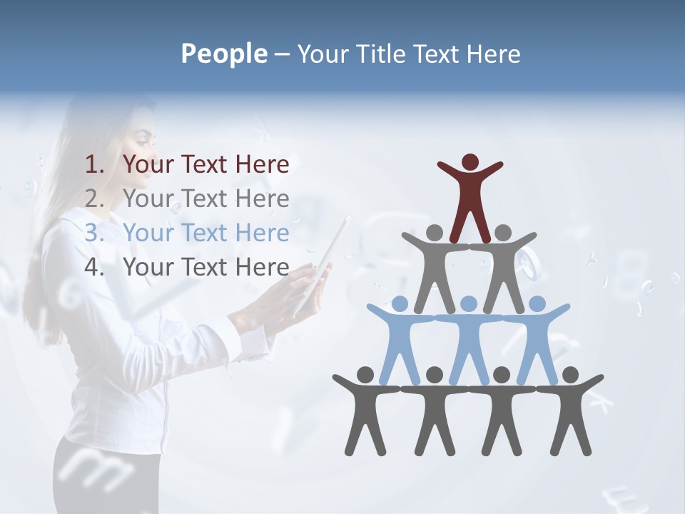 Human Communication Message PowerPoint Template