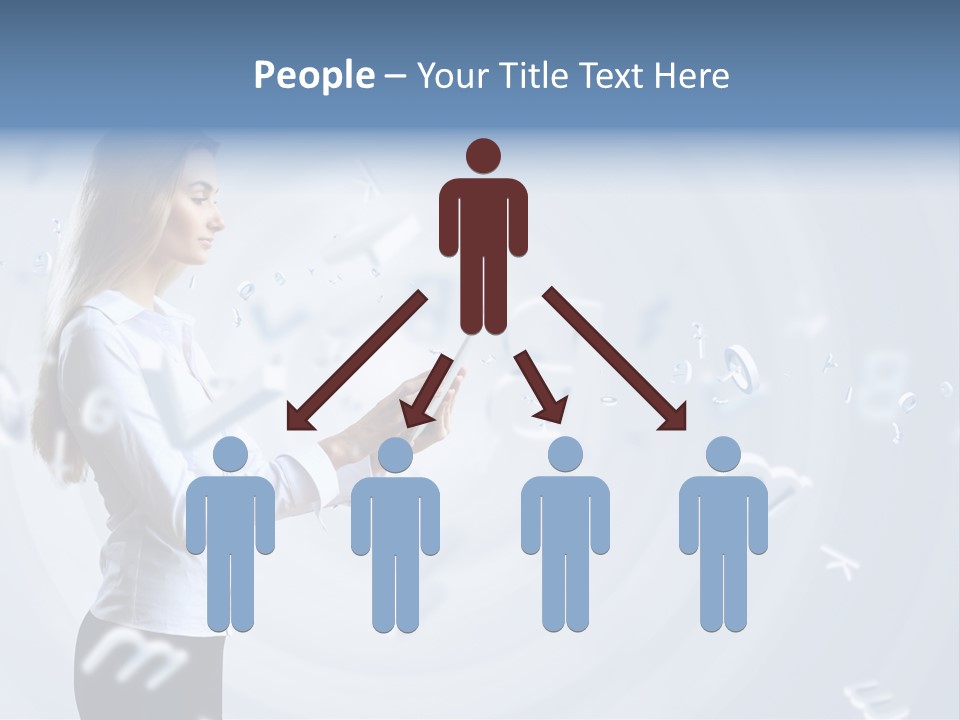 Human Communication Message PowerPoint Template