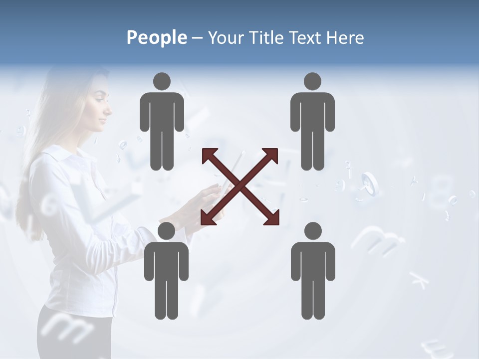 Human Communication Message PowerPoint Template