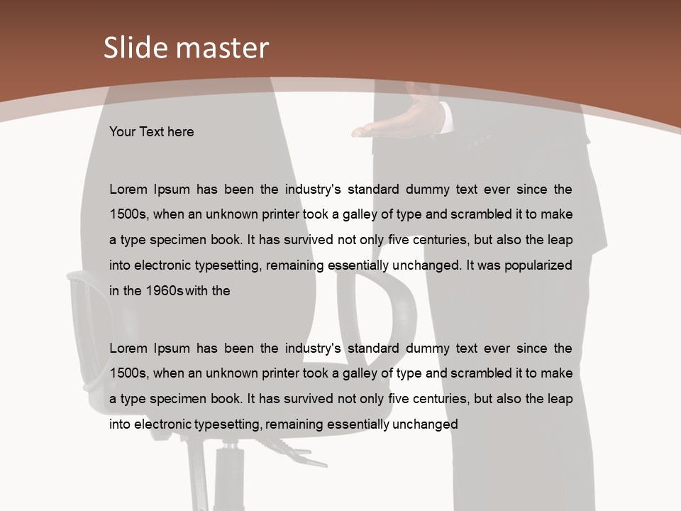 Entrepreneur Confident Guy PowerPoint Template