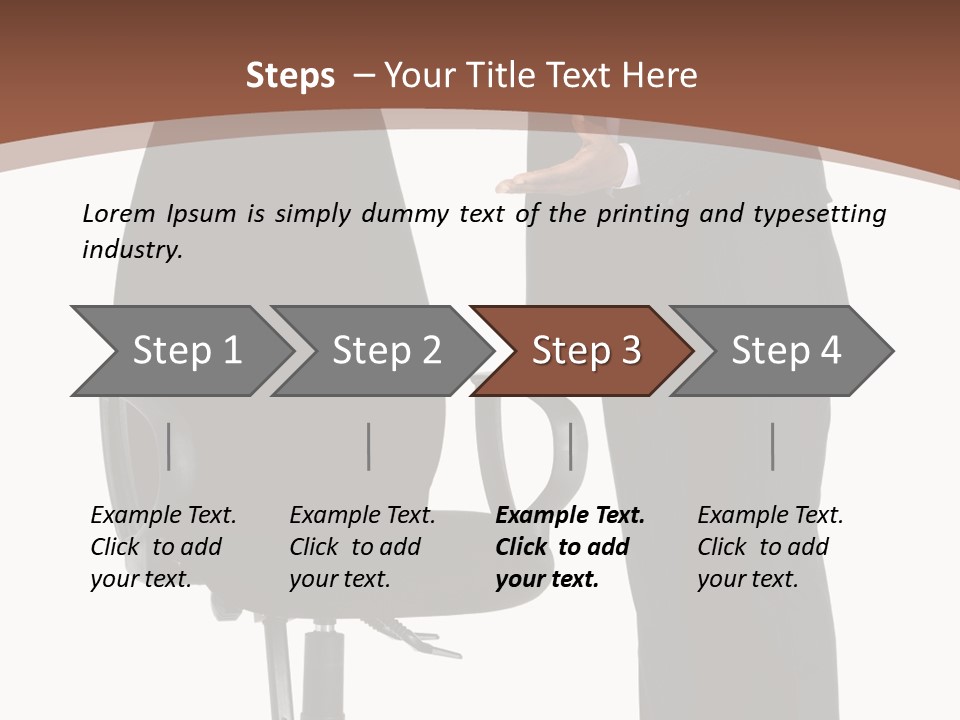 Entrepreneur Confident Guy PowerPoint Template