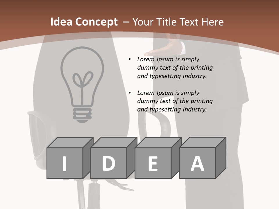 Entrepreneur Confident Guy PowerPoint Template