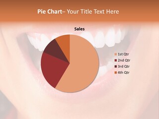 Caries Whitening Close PowerPoint Template