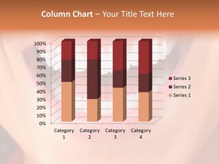 Caries Whitening Close PowerPoint Template