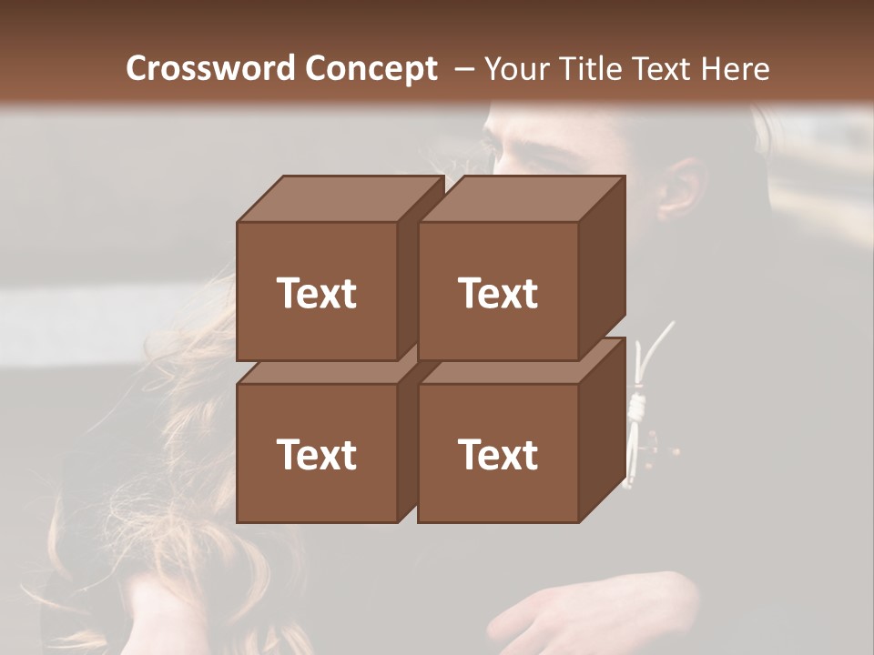 Facial White Sleep PowerPoint Template