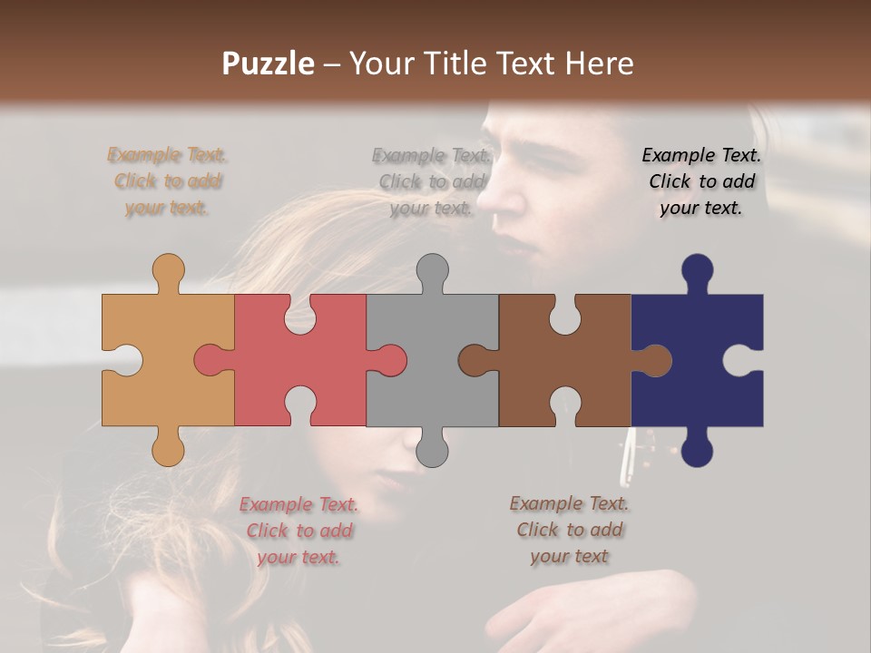 Facial White Sleep PowerPoint Template