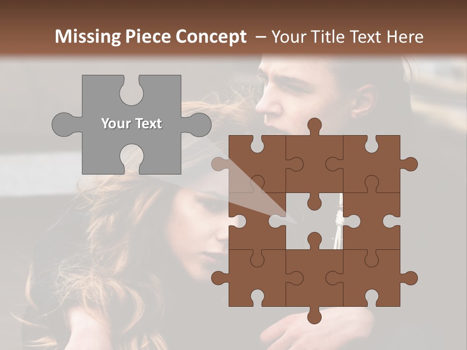 Facial White Sleep PowerPoint Template