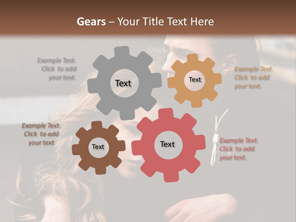 Facial White Sleep PowerPoint Template