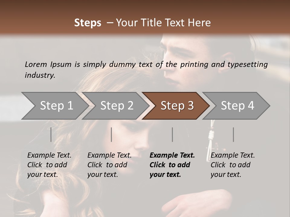 Facial White Sleep PowerPoint Template