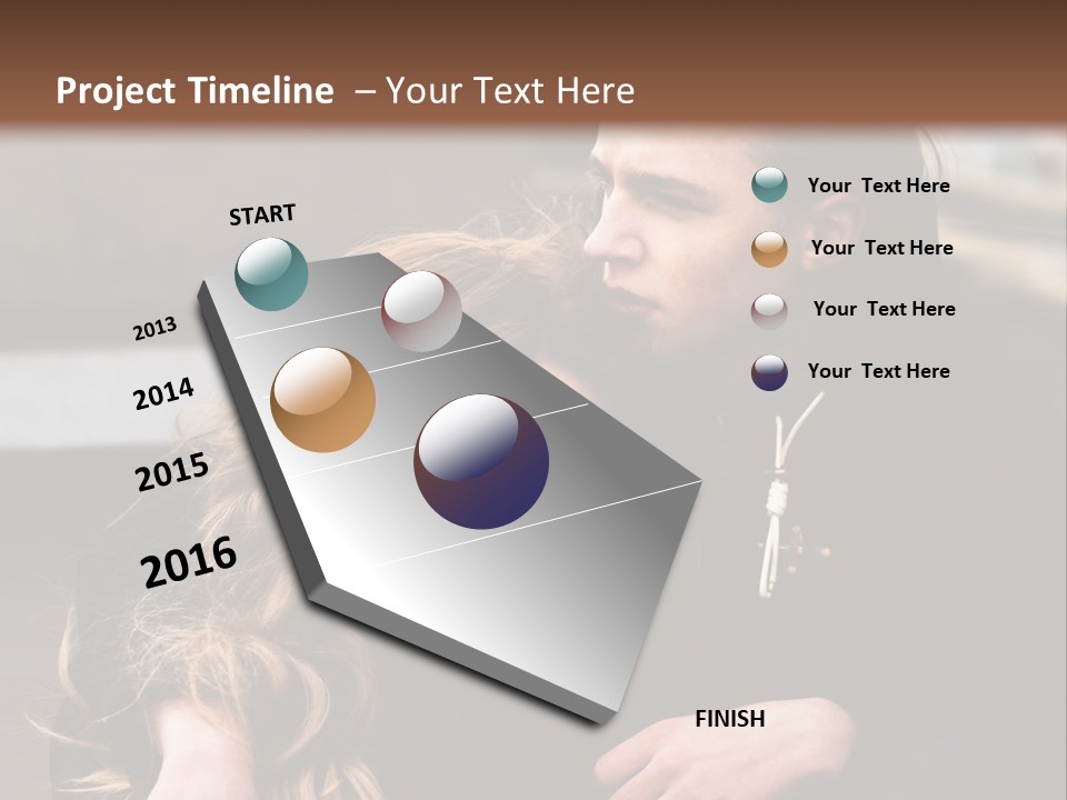 Facial White Sleep PowerPoint Template