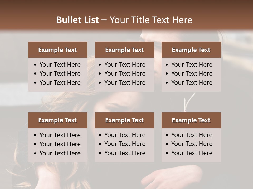 Facial White Sleep PowerPoint Template