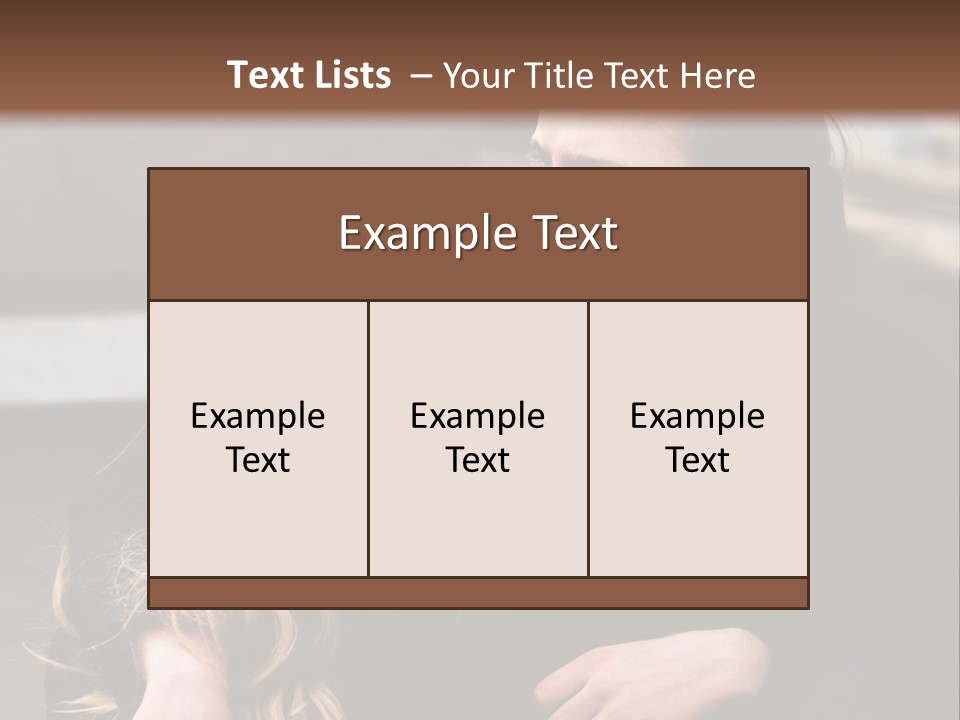 Facial White Sleep PowerPoint Template